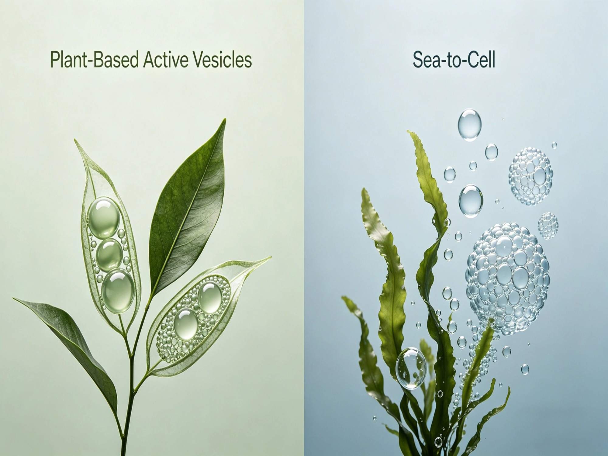 Productos para el cuidado de la piel inspirados en exosomas: vesículas activas de origen vegetal frente a la tendencia "del mar a la célula": ¿cuál es la mejor opción para tu marca?