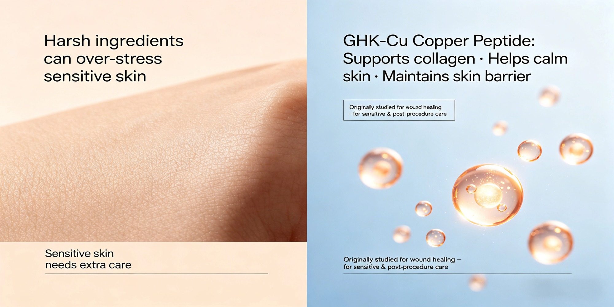 lipid microcapsule encapsulating copper peptide