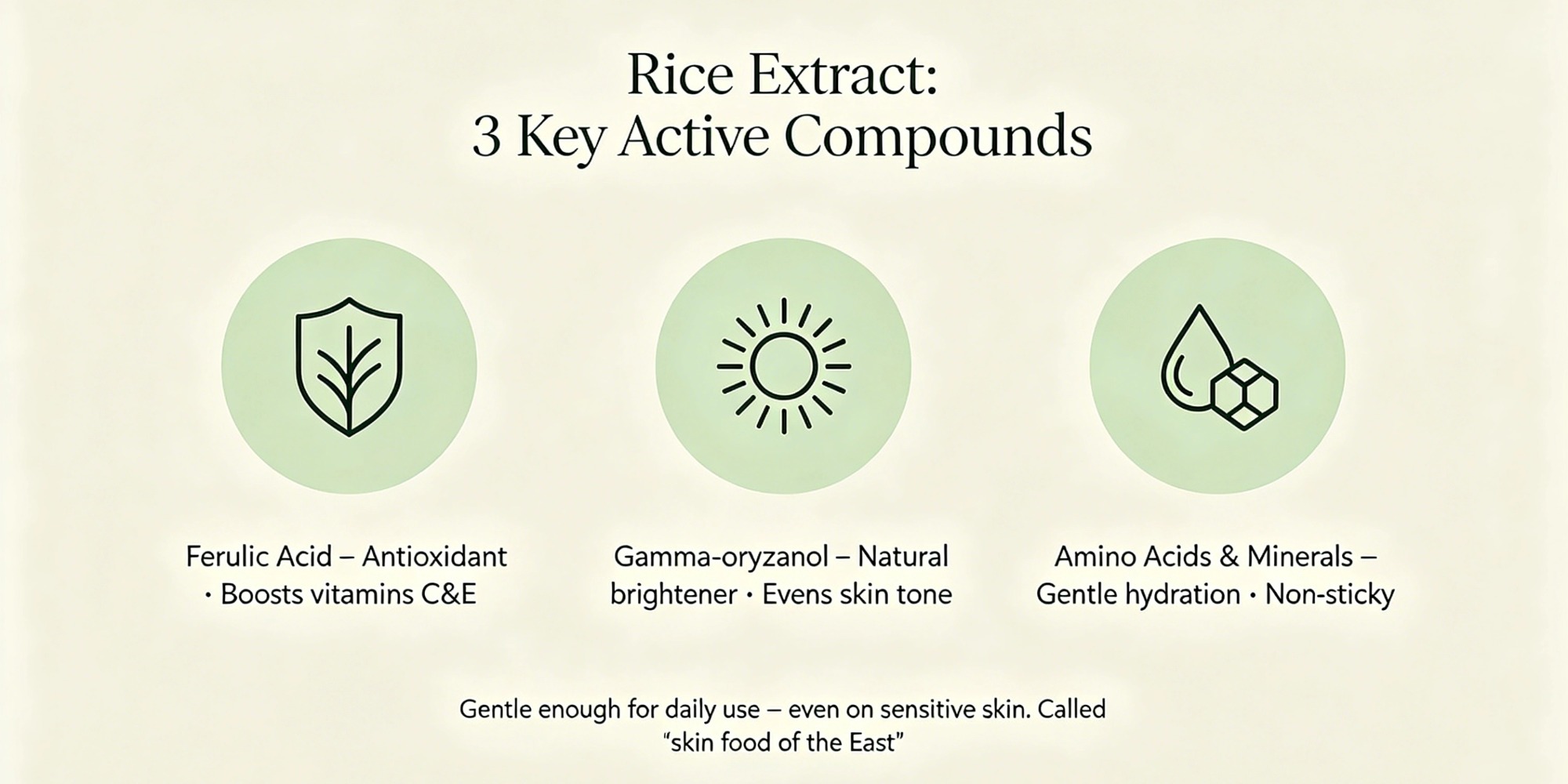 OEM private label rice toner customization low MOQ